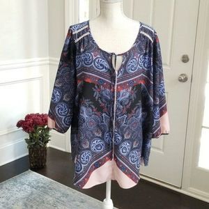 Gibson Latimer Boho Tunic Size XL